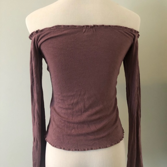 Garage Off-the-Shoulder Top - Picture 2 of 2